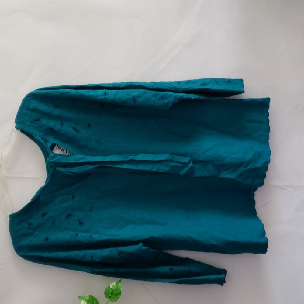 Vintage Surya Laser cut Blouse